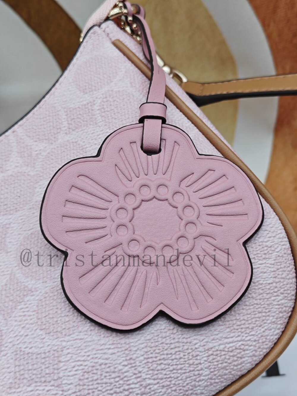 Coach Teri Shoulder Bag In Signature Canvas With Charms - Picture 5 of 11